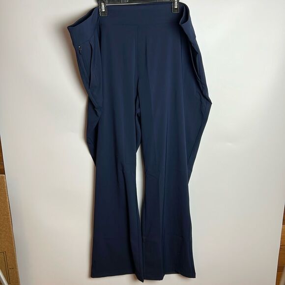 Columbia All Seasons Bootcut Pant Pants Navy Sz 3X Plus Size 24 - Picture 12 of 16